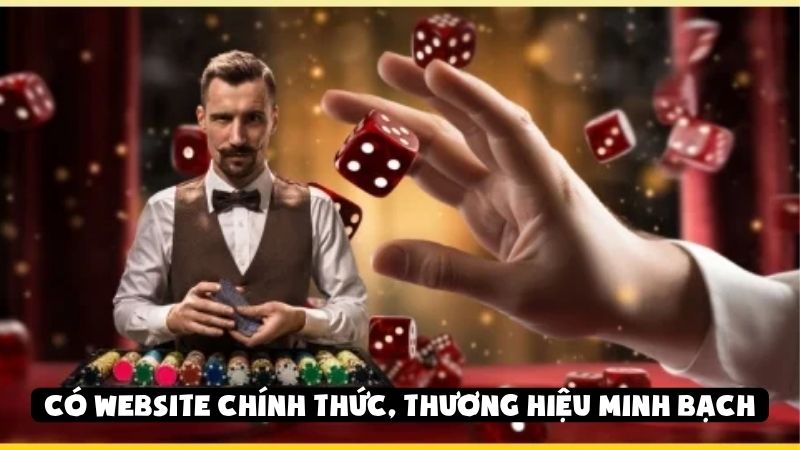 Có website chính thức, thương hiệu minh bạch