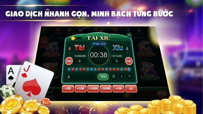 Giao dịch nhanh gọn, minh bạch