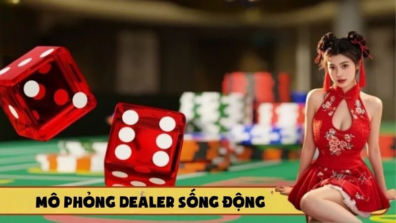 Mô phỏng dealer sống động