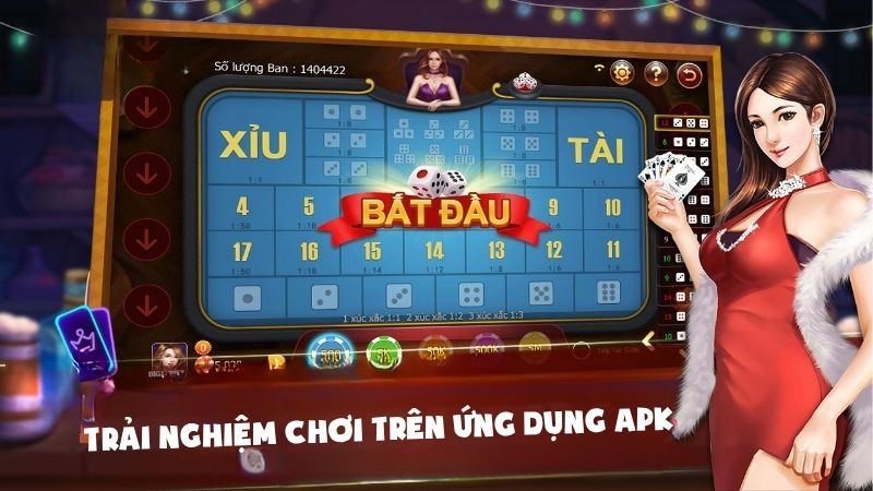 Trải nghiệm chơi tài xỉu APK